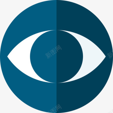 Cbs电影和电视标识平面图标图标