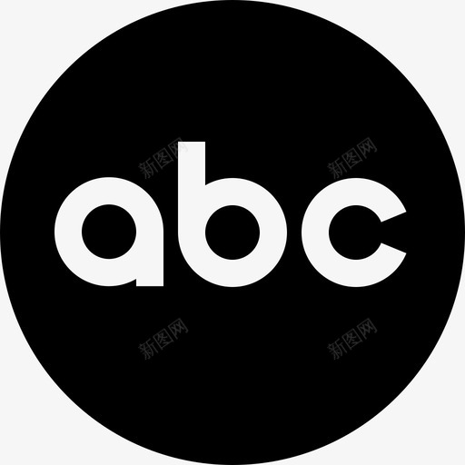 Abc电影和电视标识3填充图标svg_新图网 https://ixintu.com Abc 填充 电影和电视标识3