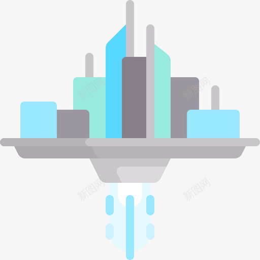 城市未来科技14号平坦图标svg_新图网 https://ixintu.com 城市 平坦 未来科技14号