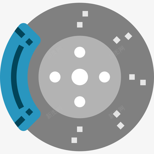 刹车汽车服务7平缓图标svg_新图网 https://ixintu.com 刹车 平缓 汽车服务7