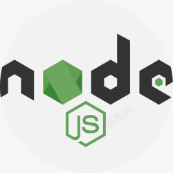 nodejsNodejs软件开发徽标平面图标高清图片