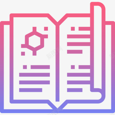 知识科学50线性梯度图标图标