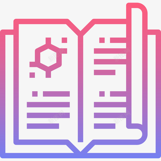 知识科学50线性梯度图标svg_新图网 https://ixintu.com 知识 科学50 线性梯度