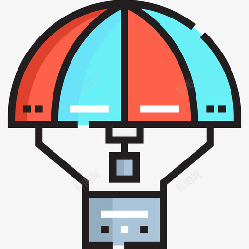 气球户外活动19线性颜色图标svg_新图网 https://ixintu.com 户外活动19 气球 线性颜色