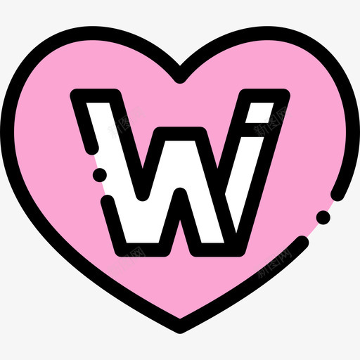 Weheartit社会平均值35线性颜色图标svg_新图网 https://ixintu.com Weheartit 社会平均值35 线性颜色