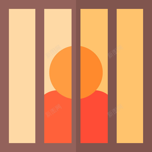 囚犯和平人权4号公寓图标svg_新图网 https://ixintu.com 公寓 和平人权4号 囚犯