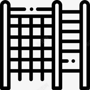 梯子游乐场31直线图标图标