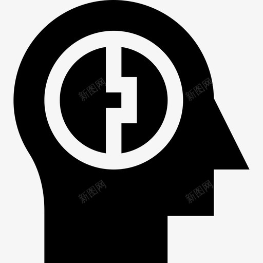 头脑人类的头脑17充满图标svg_新图网 https://ixintu.com 人类的头脑17 充满 头脑