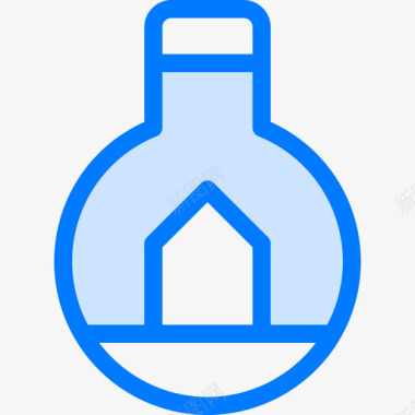 玻璃容器生态113蓝色图标图标