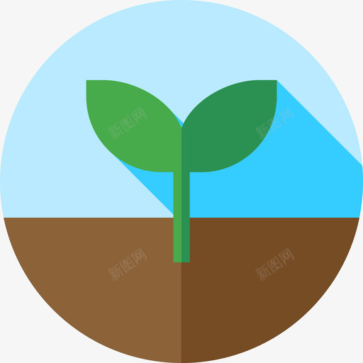 植物农业4平坦图标svg_新图网 https://ixintu.com 农业4 平坦 植物