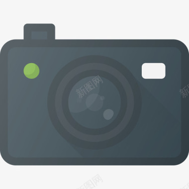 照相机摄影图像3线性颜色图标图标