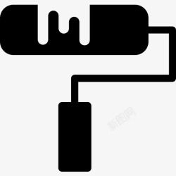滚轮刷滚轮刷颜色结构图标高清图片