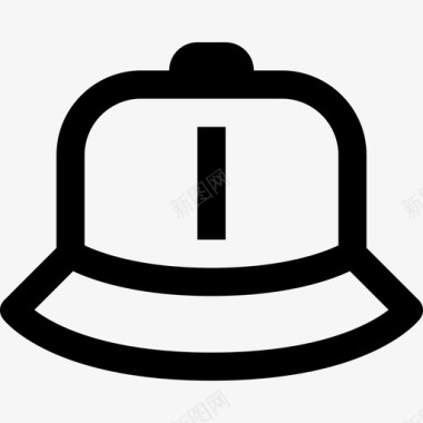 帽子衣服36直线型图标图标