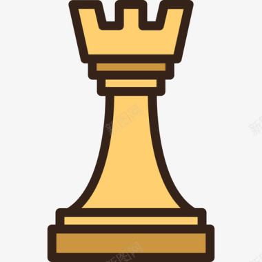 卢克国际象棋3线颜色图标图标