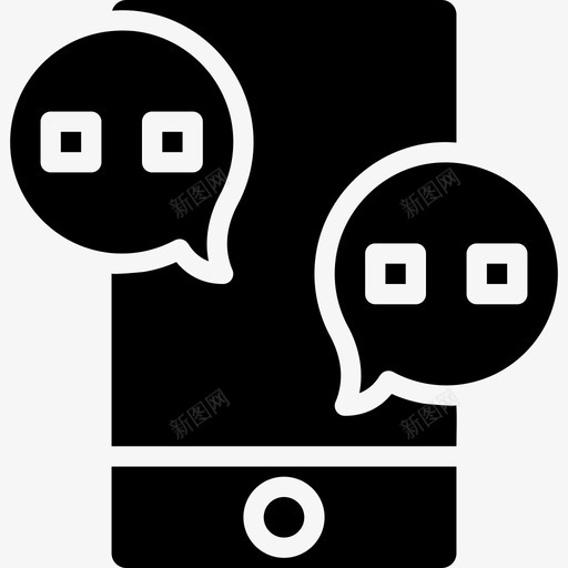 聊天通讯17可靠图标svg_新图网 https://ixintu.com 可靠 聊天 通讯17