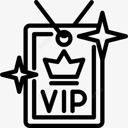 Vip派对42直系图标svg_新图网 https://ixintu.com Vip 派对42 直系