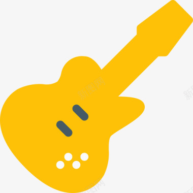 电吉他音乐45平的图标图标