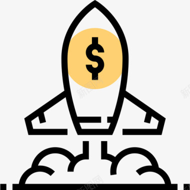 火箭财务战略2黄影图标图标