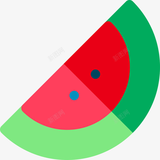 西瓜野餐26平的图标svg_新图网 https://ixintu.com 平的 西瓜 野餐26