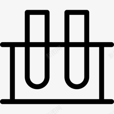 试管科学54线性图标图标