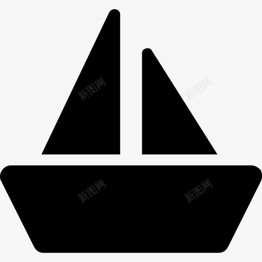 帆船夏季28号装满图标svg_新图网 https://ixintu.com 夏季28号 帆船 装满