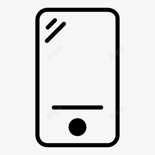 手机小玩意智能手机图标svg_新图网 https://ixintu.com 小玩意 手机 智能手机 触摸屏