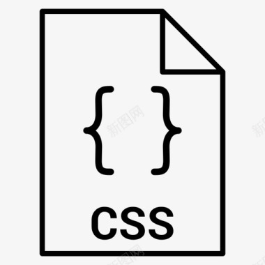 css文件网站图标图标