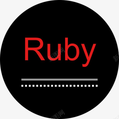 Ruby开发web4平面图标图标