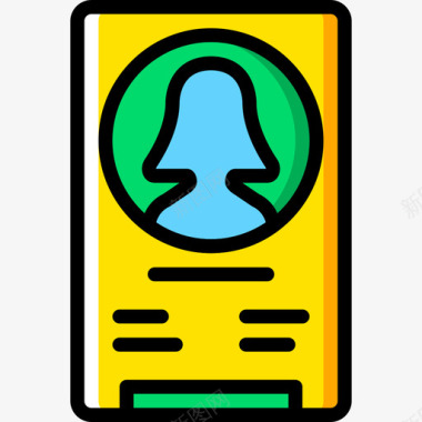 个人资料用户11黄色图标图标