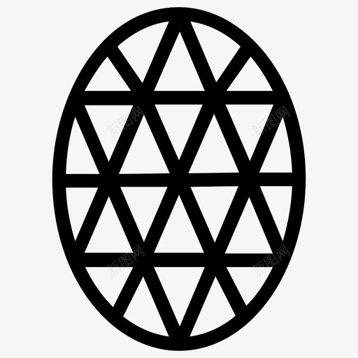 钻石水晶宝石图标svg_新图网 https://ixintu.com 宝石 水晶 石头 钻石 钻石线图标