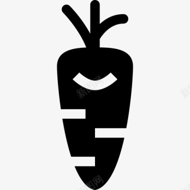胡萝卜食物有机图标图标