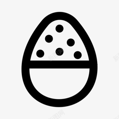 复活节鸡蛋食物图标图标