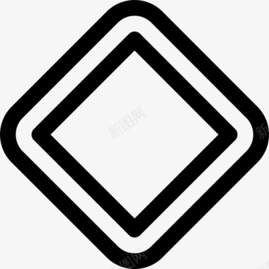 道路交通标志3线形图标图标