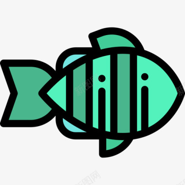 鱼钓鱼7线颜色图标图标