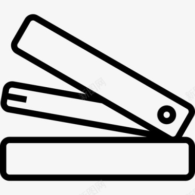 订书机文具9线性图标图标