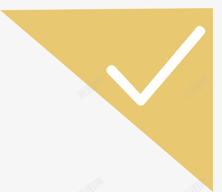 icon-选中三角形图标