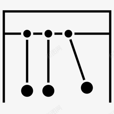 物理科学黑暗图标图标