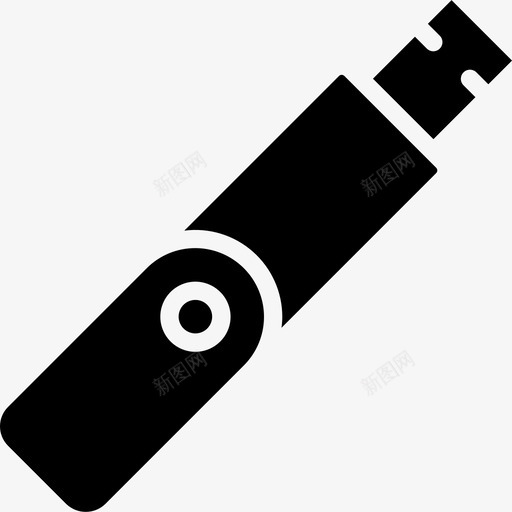 Pendrivepc组件填充图标svg_新图网 https://ixintu.com Pendrive pc组件 填充