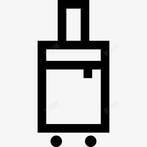 行李箱暑假22直列图标svg_新图网 https://ixintu.com 暑假22 直列 行李箱