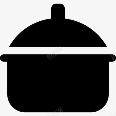 烹饪锅食物61装满图标图标