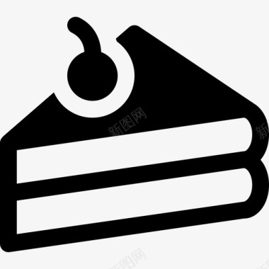 蛋糕食物61填充图标图标