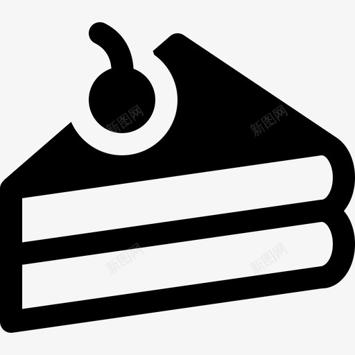 蛋糕食物61填充图标svg_新图网 https://ixintu.com 填充 蛋糕 食物61