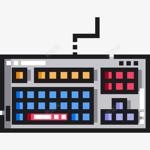 键盘思维19线颜色图标svg_新图网 https://ixintu.com 线颜色 设计思维19 键盘