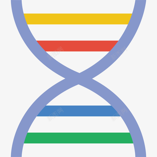 Dna科学23平面图图标svg_新图网 https://ixintu.com Dna 平面图 科学23