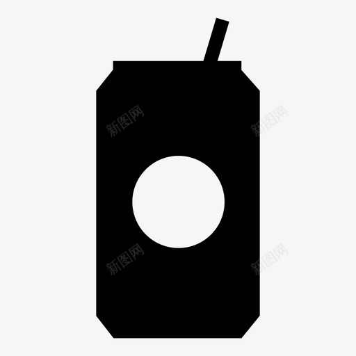 可乐罐头杯子图标svg_新图网 https://ixintu.com 可乐 杯子 糖 罐头 饮料
