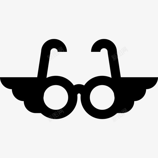 眼镜摇滚乐7装满图标svg_新图网 https://ixintu.com 摇滚乐7 眼镜 装满