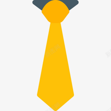 领带衣服和附件3平的图标图标