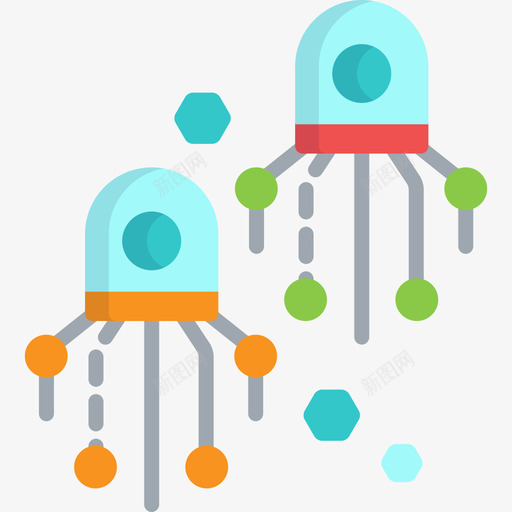 纳米技术人工智能17平面图标svg_新图网 https://ixintu.com 人工智能17 平面 纳米技术