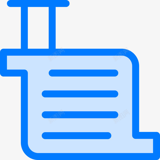 散热器电机2蓝色图标svg_新图网 https://ixintu.com 散热器 电机2 蓝色
