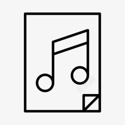 音乐学校标志音乐笔记音乐学校音乐图标高清图片